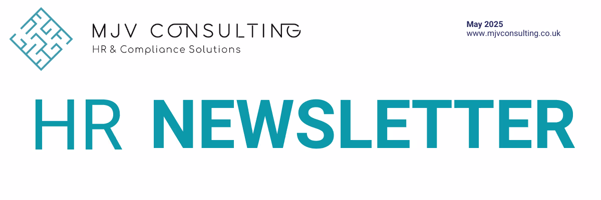 MJV Consulting HR Newsletter header