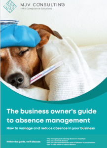 MJV Consulting | Absence Management Guide