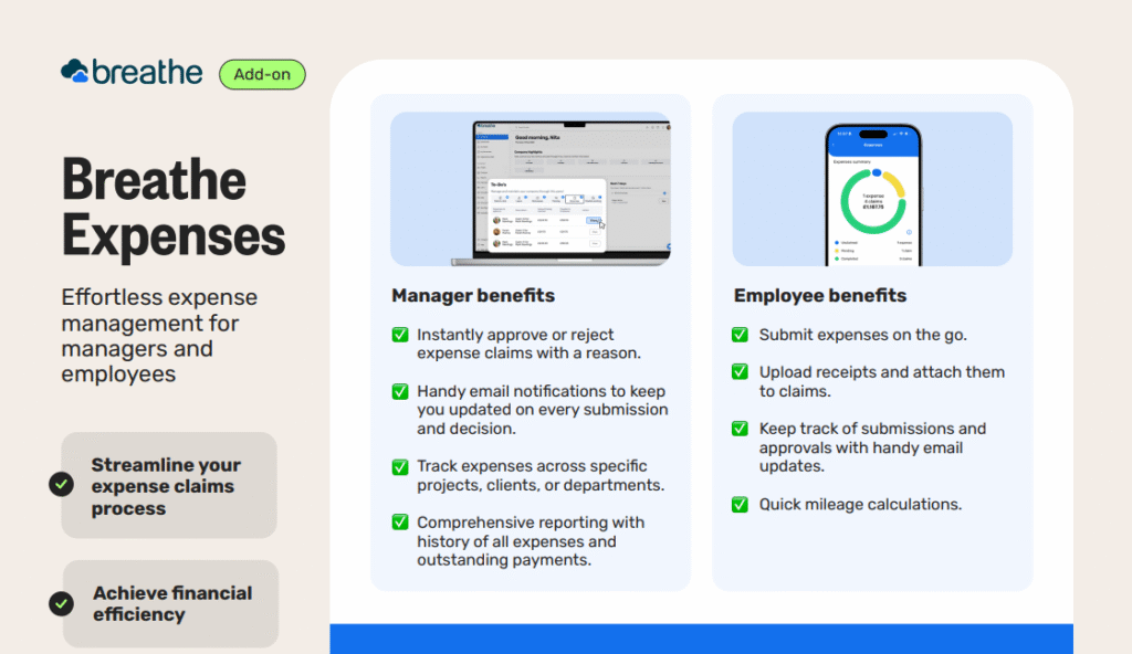 MJV Consulting Breathe Expenses Module